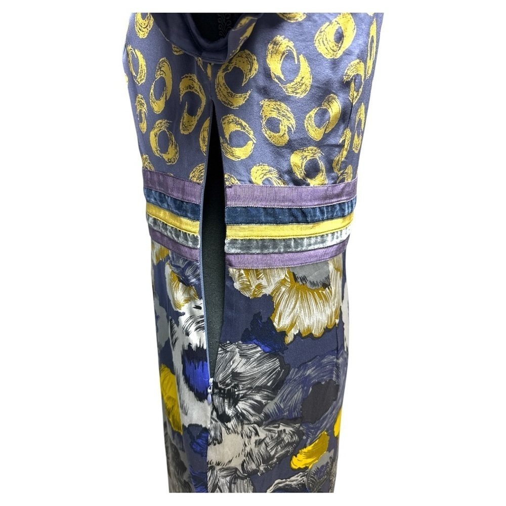 Boden Limited Edition Silk Print Dress Size 6 - Picture 5 of 10